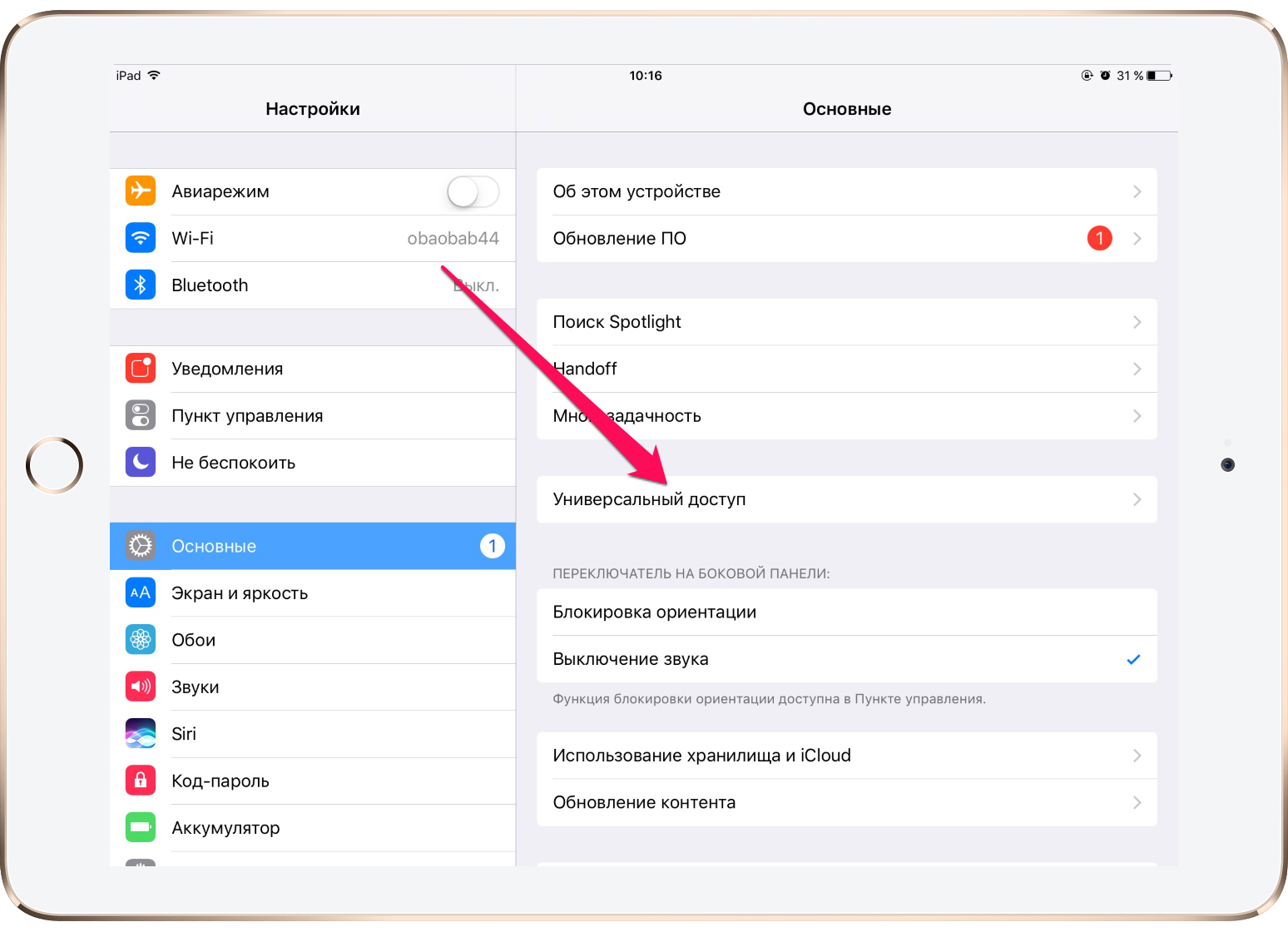 Настройка айпада. Айфон открывает приложения сбоку. Настройки основные универсальный доступ. Универсальный доступ в iphone. Настройки на айпаде.