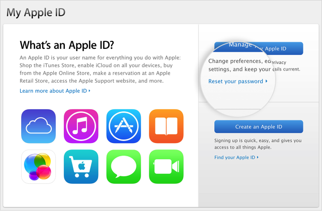 Как восстановить пароль Apple ID?