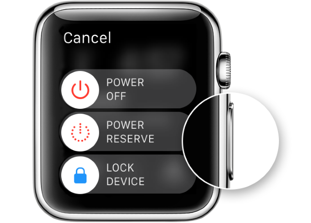 зависло приложение на apple watch
