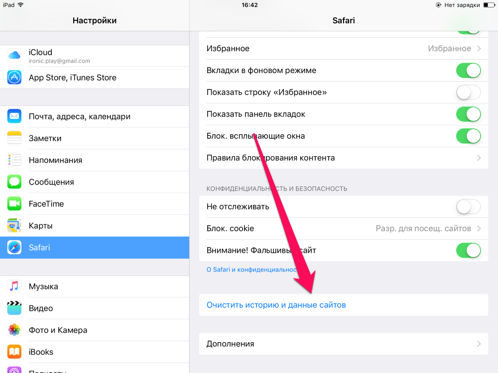 Как убрать посещение. Как удалить историю в айпаде. Как очистить историю браузера на айпаде. Как вернуть сафари на айфоне. На айфоне нет места.